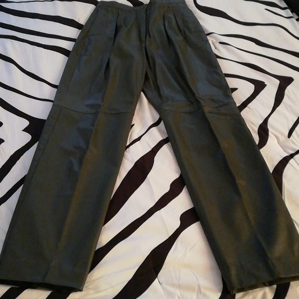 Leather pants